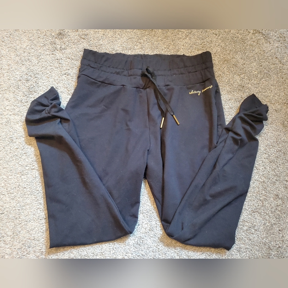 Gymshark x Whitney Simmons Black Joggers size Small